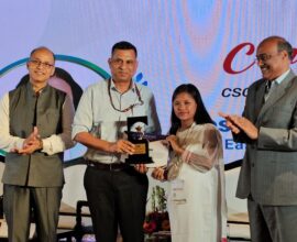 Kong Rose Angeline Kharsyntiew Honoured with CSC Udyami Ratna Samman