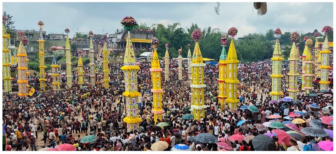 Thousands Gather for Grand Celebration of Behdeiñkhlam at Tuber
