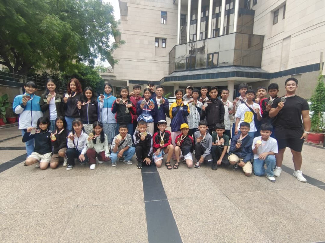 35 Meghalaya Karatekas Shine at Independence Cup in New Delhi