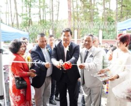 CM Inaugurates New Community Hall at Mawkynroh-Umshing
