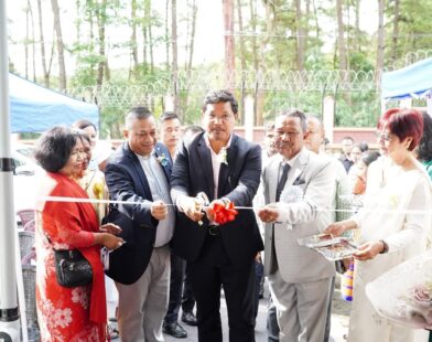 CM Inaugurates New Community Hall at Mawkynroh-Umshing