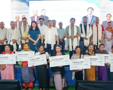 Chief Minister Lays Foundation for Improved Facilities at Iewduh