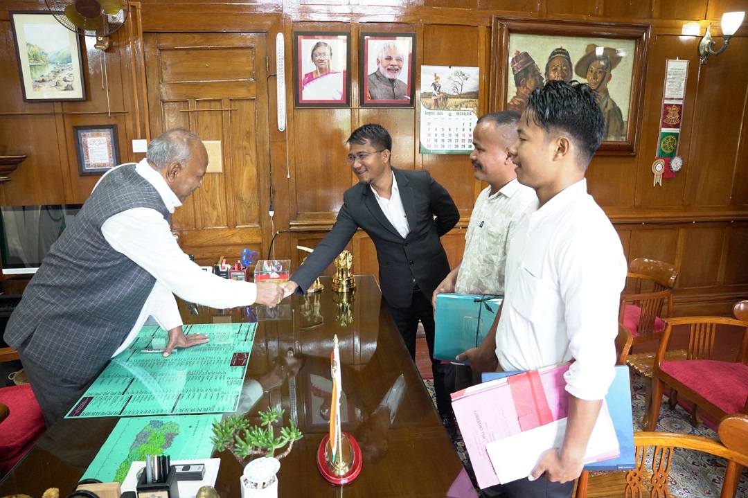 Delegation Meets Hon’ble Governor of Meghalaya to Discuss Public Interest, Student Welfare, and Regional Development