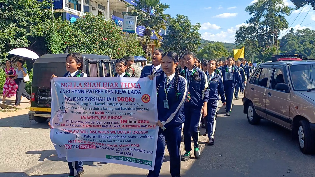 Awareness March in Umsning Against Drug Abuse