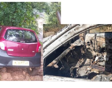 Car of Acting Syiem of Nobosohphoh Syiemship Set on Fire at Rangblang