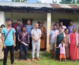 Mawhati MDC Hands Over Work Order for Construction of Footpath in Kyllapangti
