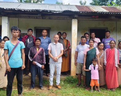 Mawhati MDC Hands Over Work Order for Construction of Footpath in Kyllapangti