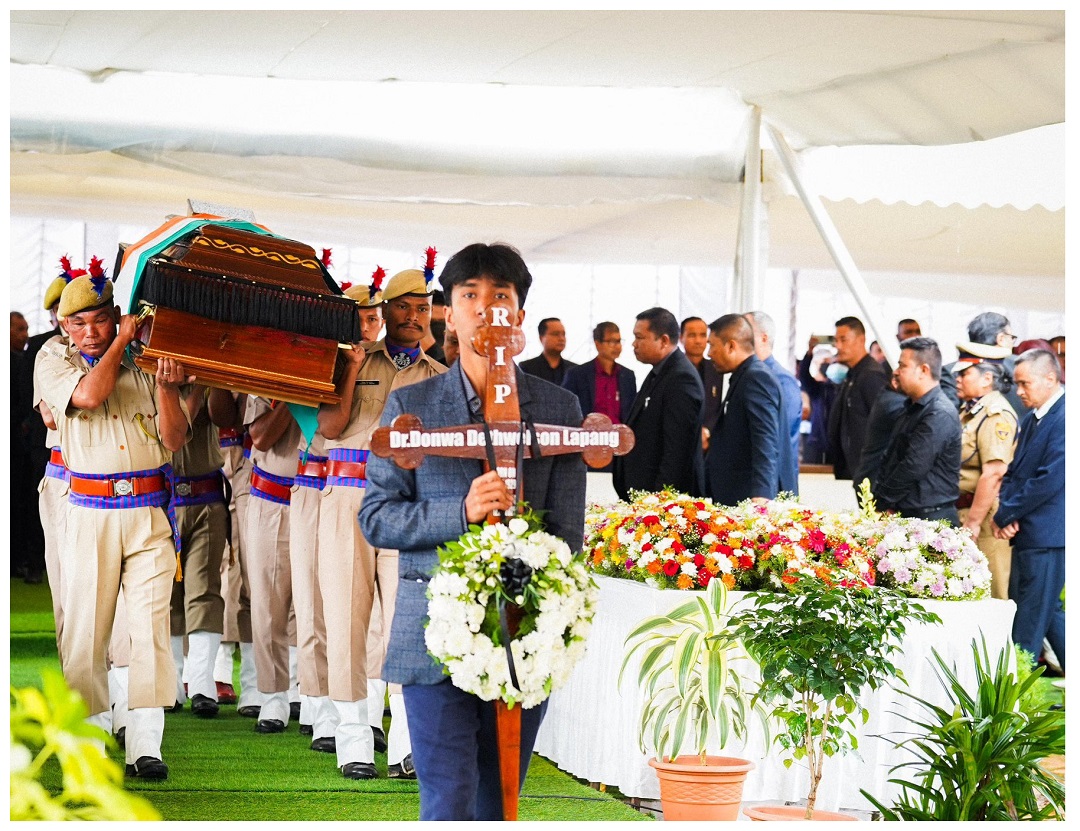 Meghalaya Bids Farewell to Dr. D. D. Lapang with Full State Honours