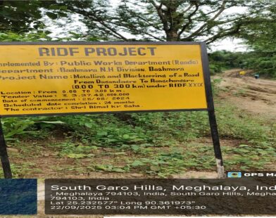 Poor Road Construction, Delays Leave Projects Incomplete in South Garo Hills