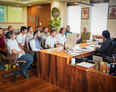 MLA Leads Umsning Leaders to Meet CM, Seeks Key Infrastructure Improvements