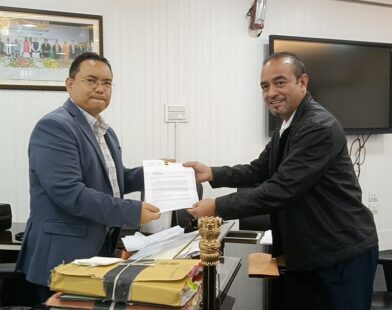 Adelbert Nongrum Raises Concern Over Illegal Operation of Rapido Bikes in Shillong