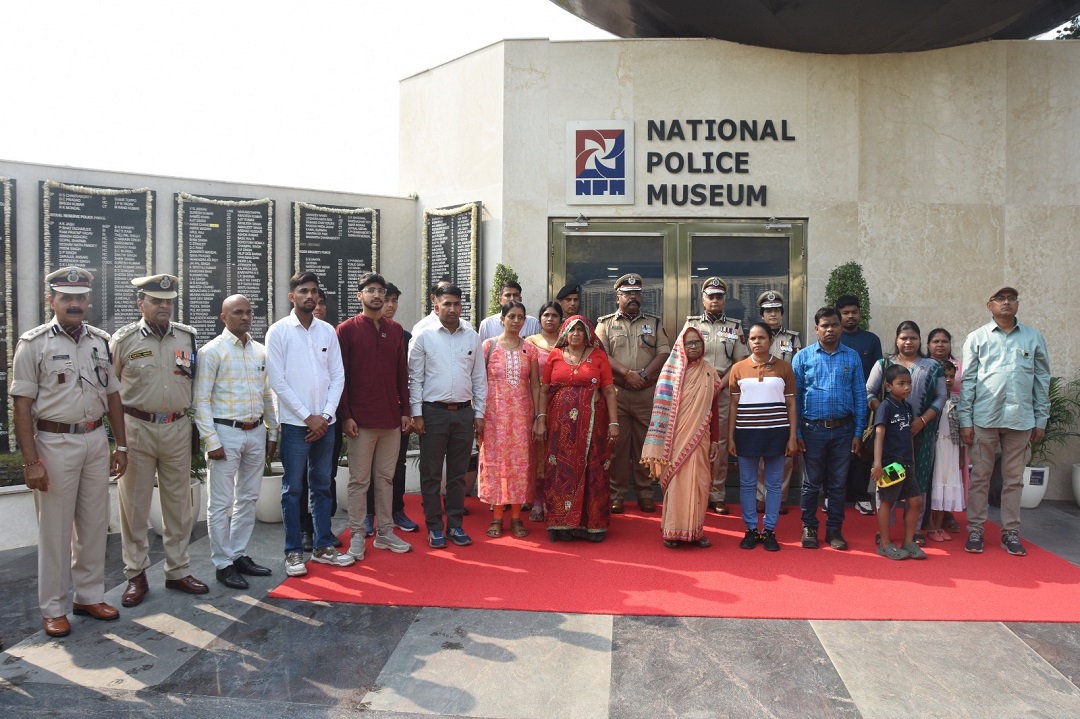 CISF Honours Its Bravehearts at National Police Memorial, New Delhi