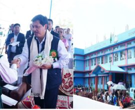 Chief Minister Inaugurates Nongkharai Presbyterian Higher Secondary School, Umsohpieng