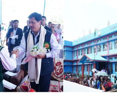 Chief Minister Inaugurates Nongkharai Presbyterian Higher Secondary School, Umsohpieng