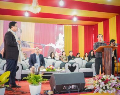 Conrad K. Sangma Engages with Citizens at Thangsning