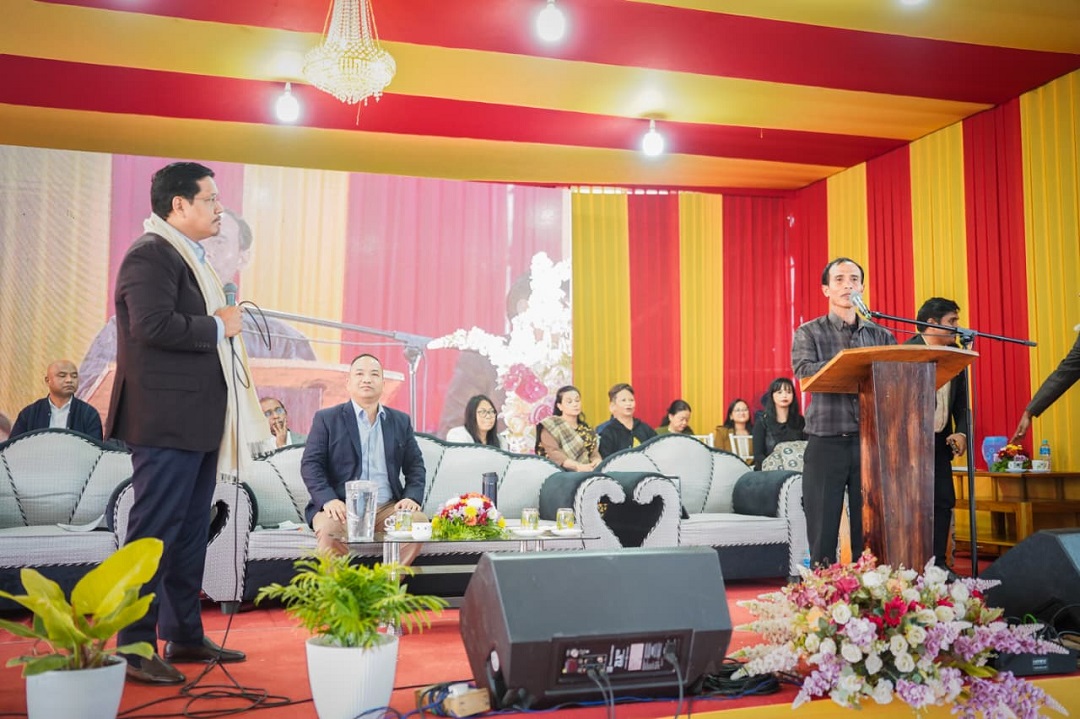 Conrad K. Sangma Engages with Citizens at Thangsning