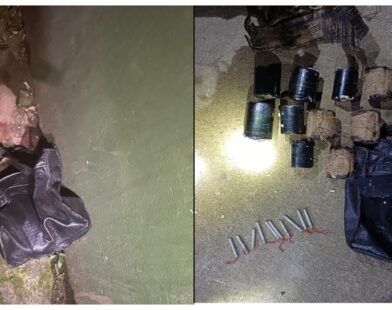 Explosives Recovered in Umsning Market, Ri-Bhoi District