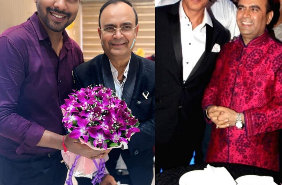 Harshit Dhingaun Attends Birthday of Bright Outdoor Media Chief Dr. Yogesh Lakhani