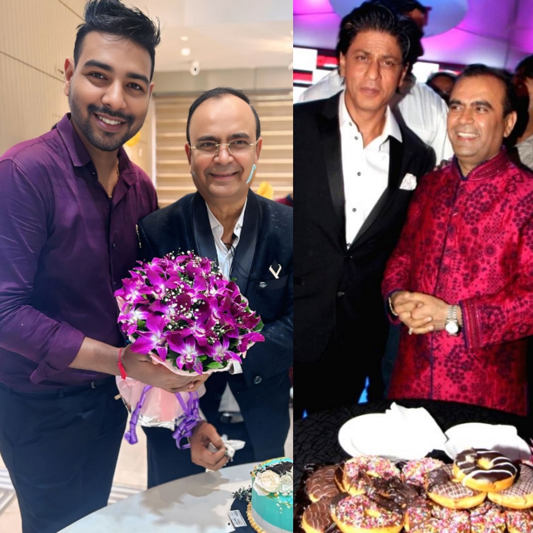 Harshit Dhingaun Attends Birthday of Bright Outdoor Media Chief Dr. Yogesh Lakhani