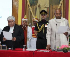 Justice Soumen Sen Sworn In as Chief Justice of Meghalaya High Court