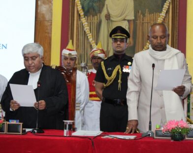 Justice Soumen Sen Sworn In as Chief Justice of Meghalaya High Court