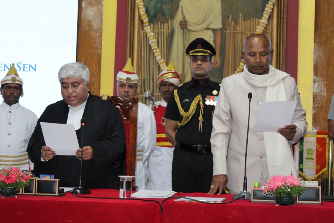 Justice Soumen Sen Sworn In as Chief Justice of Meghalaya High Court