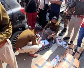 Police Seize Vehicle Carrying 28 Bags of Ganja in Nongpoh