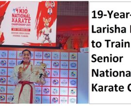 19-Year-Old Larisha Kurbah to Train at Senior National Karate Camp in Lucknow