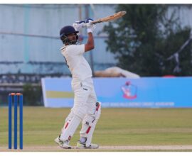 Duhan Hits Maiden Century, Swastic Shines as Meghalaya Dominate Day 3 Against Bihar