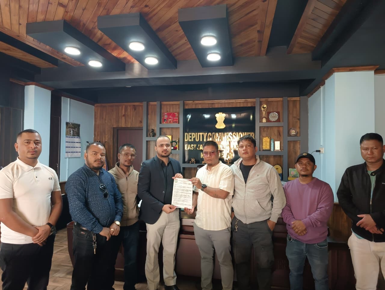 JNC Protests Alleged Illegal Land Transfer; Demands Immediate Halt to Public Hearing on Shree Cement Project in Daistong