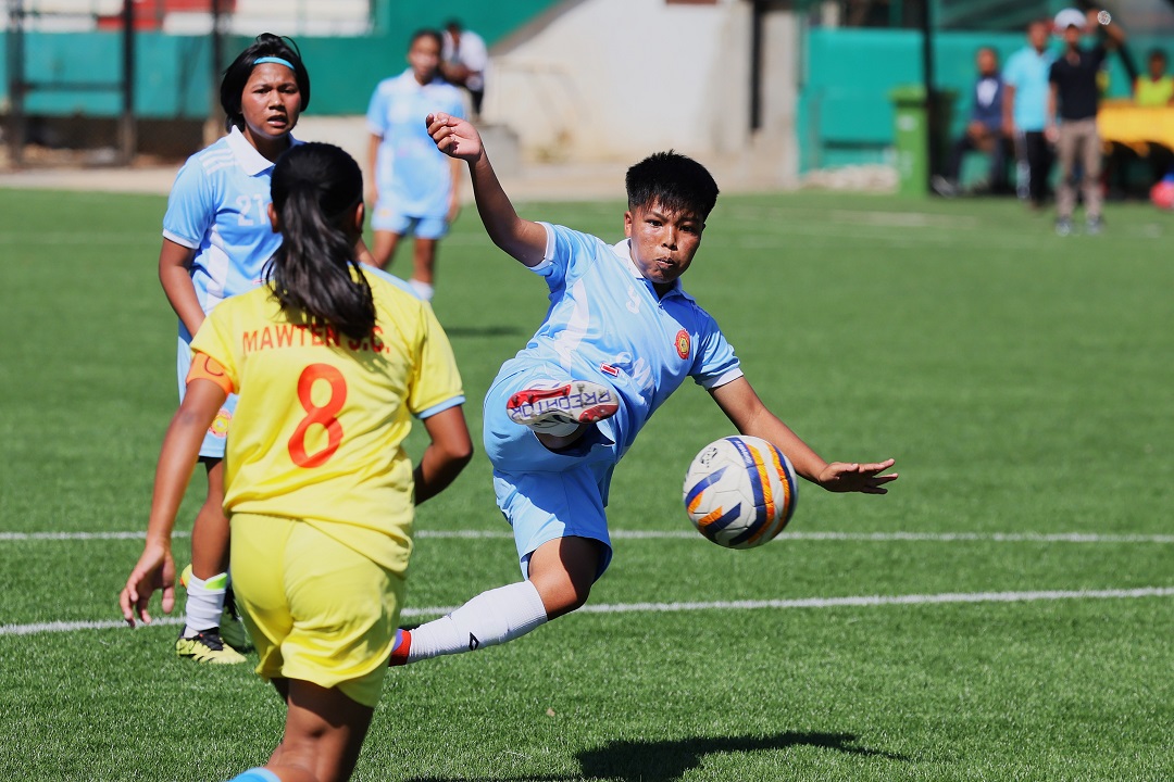 Laitkor SC Storm Into Semifinals With 10–1 Rout of Mawten in Women’s State League