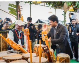 Scindia and Conrad Lay Foundation for ₹233-Crore Sohra Tourism Circuit Under PM-DevINE Scheme