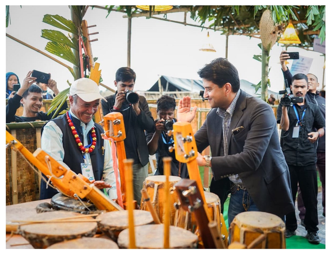 Scindia and Conrad Lay Foundation for ₹233-Crore Sohra Tourism Circuit Under PM-DevINE Scheme