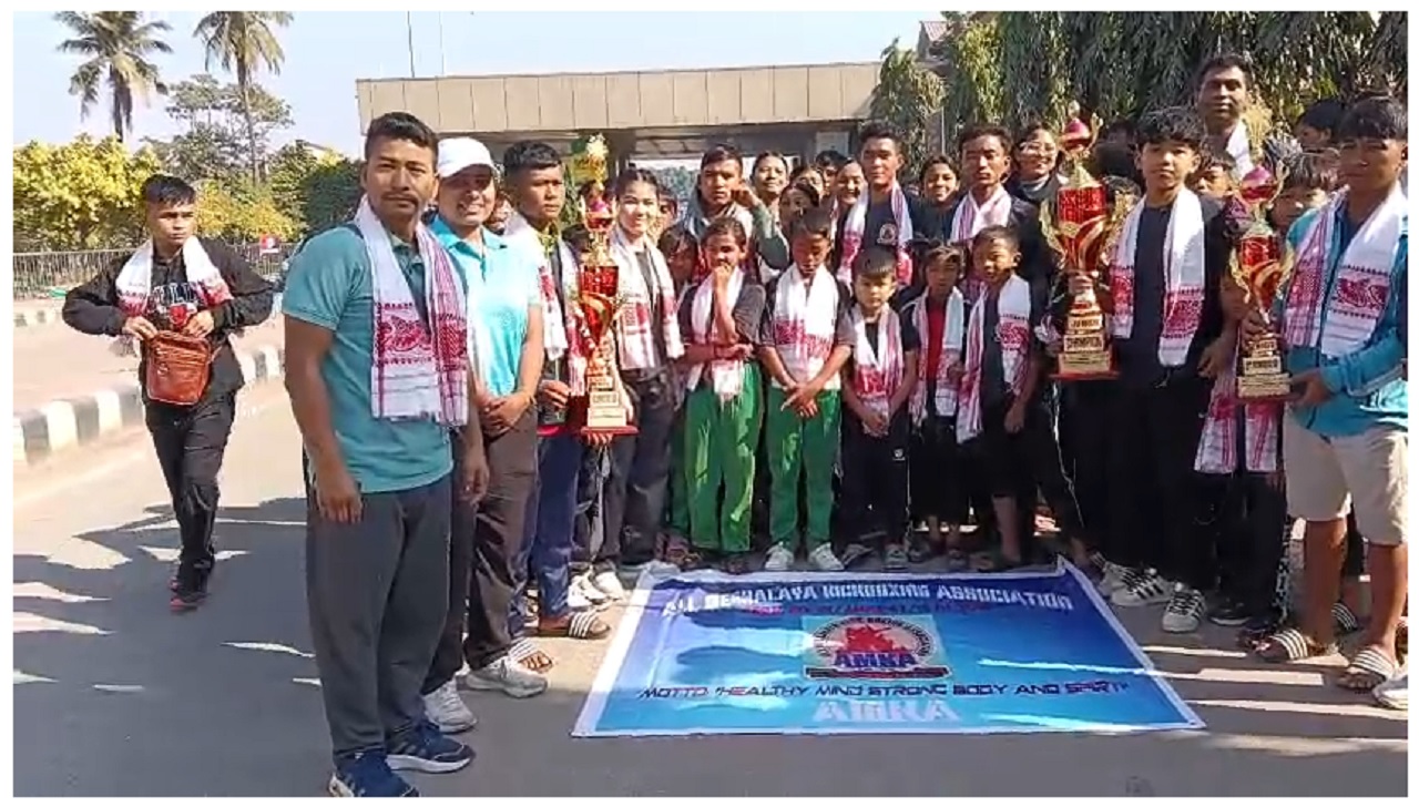 AMKA Shines at National Kickboxing Championship in Bhubaneswar, Wins 124 Medals for Meghalaya