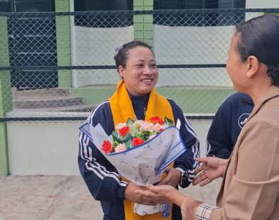 Aieibaniti Lyngdoh Brings Glory to Meghalaya With Bronze Medal in Women’s Weightlifting League