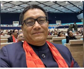 Assembly Speaker of Manipur Irengbam Hemochandra Singh