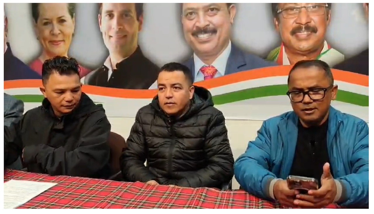 Congress Protests in Shillong, Accuses BJP of Misusing Central Agencies