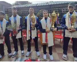 Dahunshisha Khymdeit brings glory to Ri-Bhoi with Championship title at National Karate event