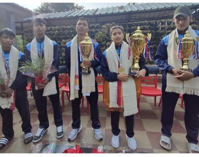 Dahunshisha Khymdeit brings glory to Ri-Bhoi with Championship title at National Karate event