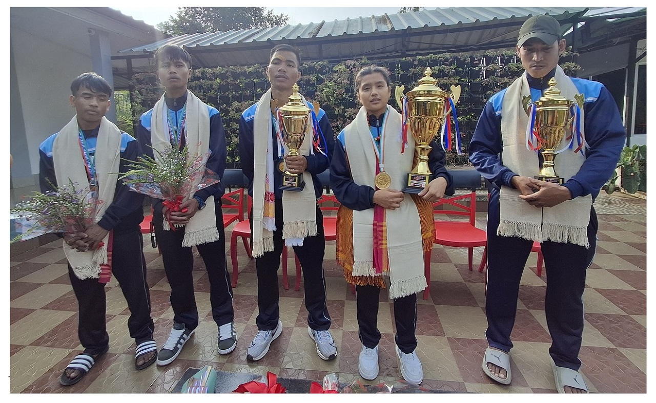 Dahunshisha Khymdeit brings glory to Ri-Bhoi with Championship title at National Karate event