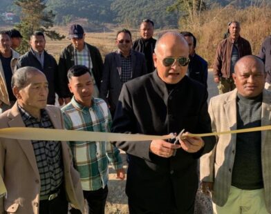 Dr. Kharlukhi Inaugurates 543-Step Staircase in West Jaintia Hills