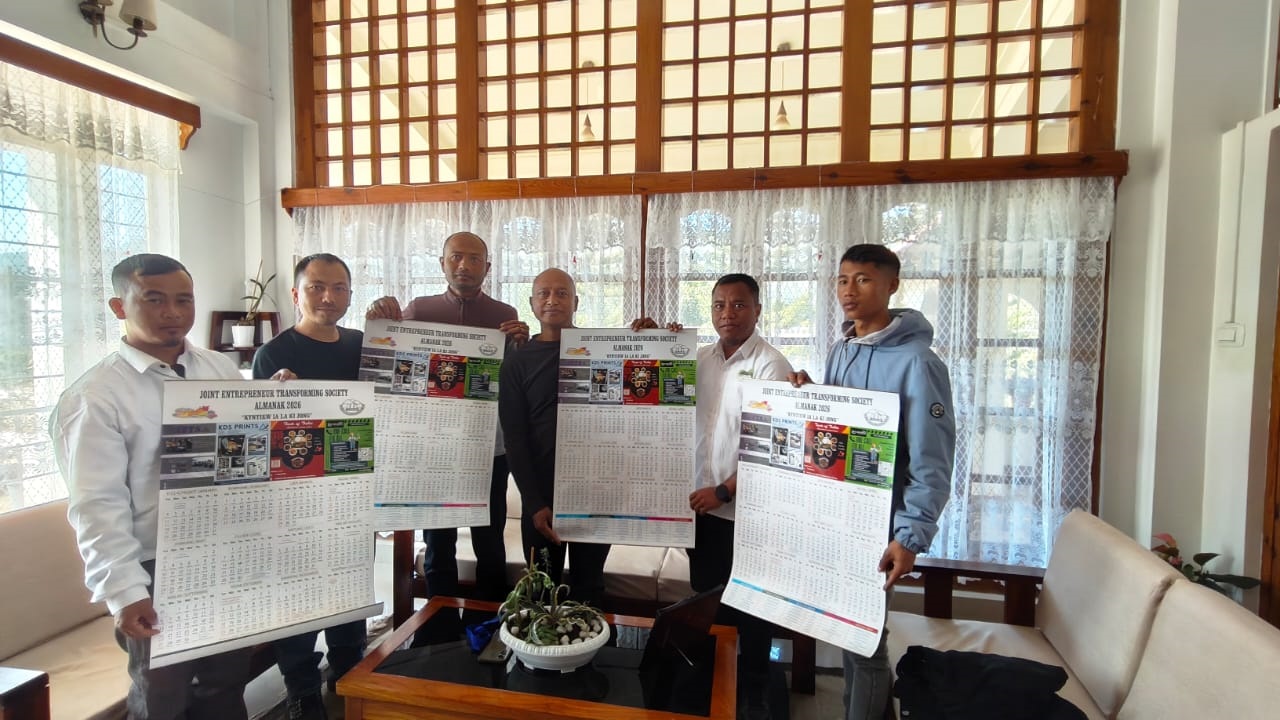 Dr. Ricky A.J.S. Syngkon Unveils Khasi Almanac 2026 in Shillong