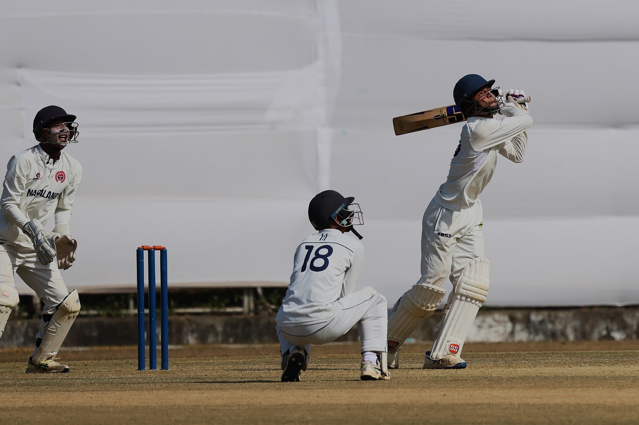 Narleng Smashes Second Century as Meghalaya Reach 312 vs Nagaland in Cooch Behar Trophy