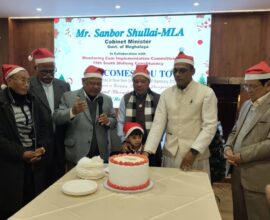 Sanbor Shullai Celebrates Christmas with Various Religious Groups in Shillong