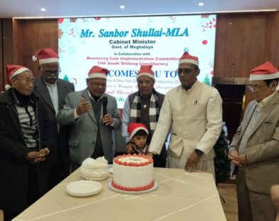 Sanbor Shullai Celebrates Christmas with Various Religious Groups in Shillong