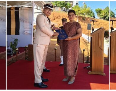 Susie Langstieh Honoured with DG’s Disc & Commendation Certificate (Silver)