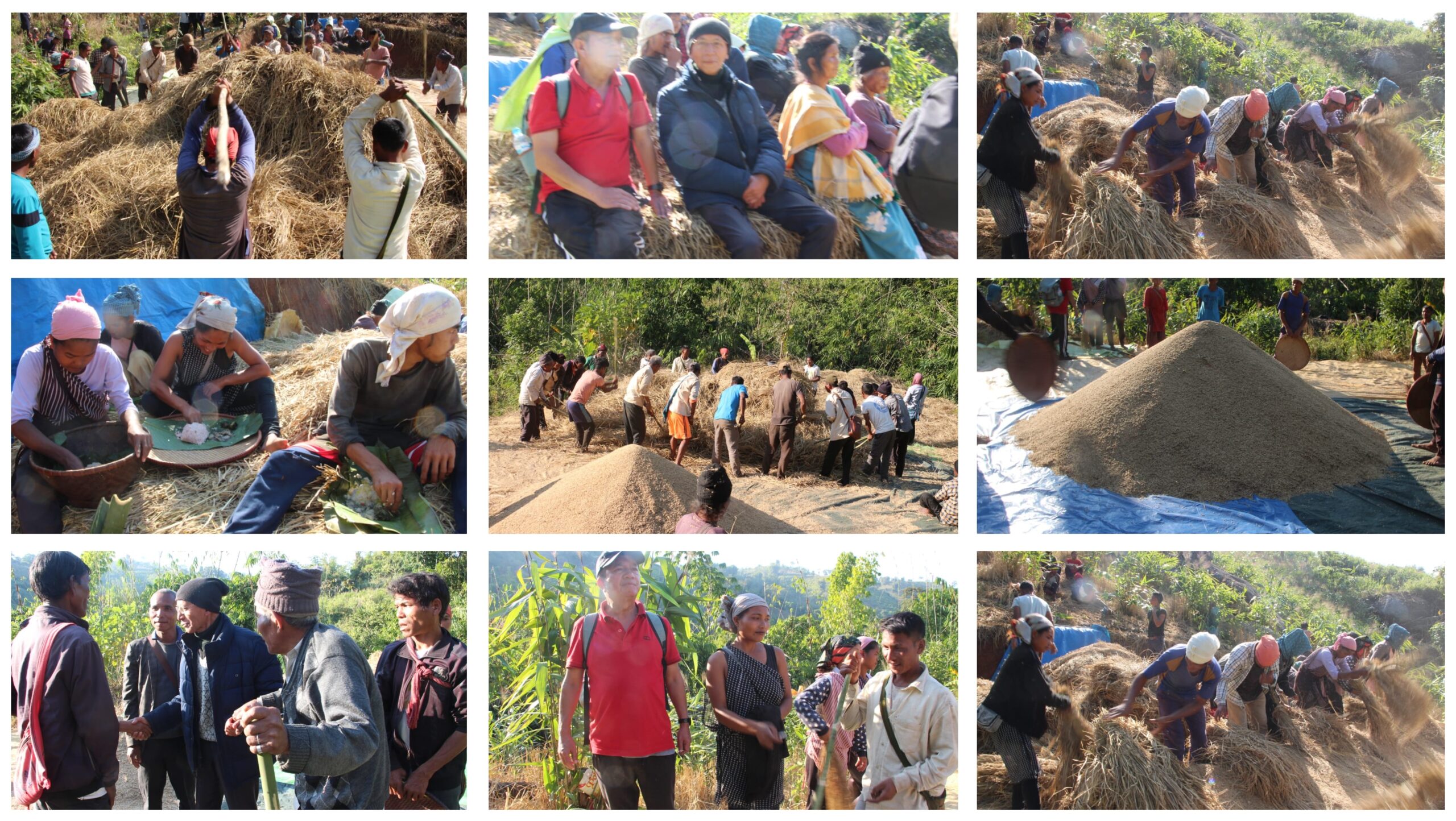Syiem of Hima Khyrrim, Prof. Desmond Kharmawphlang Attend Shoh Kba Harvest Ritual in Ri-Bhoi