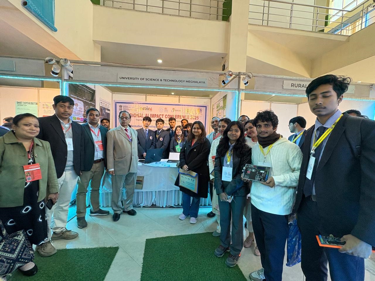 USTM Shines at Regional AI Impact Conference 2025 in Shillong