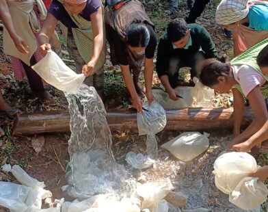 Umkra Village Cracks Down on Illegal Liquor Trade; Repeat Offenders Warned, Illicit Stock Destroyed