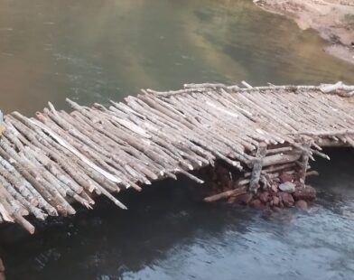 Villagers Race Against Time to Complete Bridge Ahead of Shyntor Bulia Festival